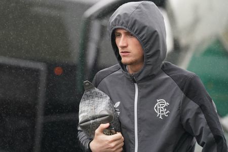 Rangers' Alex Lowry at Easter Road