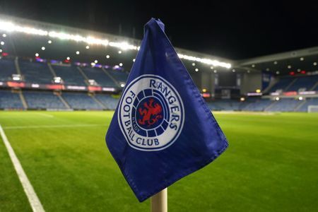 Ibrox Corner Flag with Rangers Brand